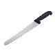 10-Inch Wide Wavy Edge Bread Knife Black Handle