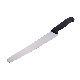 Bread Knife 10 Inch Serrated Edge Kitchen Knife Black