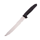  6 Inch Serrated Blade Utility Knife Black Handle Multifunctional Knife