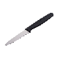  Black PP Handle Paring Knife Small Kitchen Fruit Knife