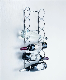  (CWJ231D) Iron Chromed Glass Holder Wine Bottle Holder Wine Rings 6 Wine Bottles Holders