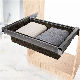 (HZL902D) Wardrobe Aluminum and Rattan Basket