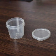Plastic Mini Clear Salad Condiment Cup