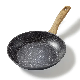  Factory OEM Bottom Induction Frypan Non Stick Fry Pan Granite Aluminum Frying Pan for Home Kitchen Poland Cookware 24/26/28cm