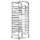  High Temperature Resistant Stainless Steel Bakery Cooling Rack Bread Pan Baking Tray Trolley