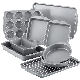  Amazon Hot Selling Stainless Steel Cooling Baking Rack Oven Safe Wire Racks Fit Quarter Sheet Pan