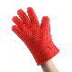 Silicone Oven Gloves (Effective high-temperature insulation)