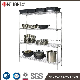  Industrial 4 Layers Hotel Restraurant Catering Kitchen Storage Equipment Steel Bakeware Wire Shelving Rack Shelf Factory