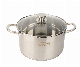  Wholesale Nonstick Stainless Steel Cookware Set with Glass Lids, Pan and Pot