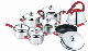  Cost-Effective 13PCS Stainless Steel Cookware Set with Whistling Kettle, Induction Kitchenware with Pots and Fry Pans Popular in South America for Any Cooktops