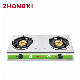 Cheapest Price 2 Burner Gas Stove Stainless Steel Kitchenware