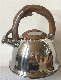  Manufacturer for 3.0 Liter 4.0 Liter Stainless Steel Whistling Tea Kettle in Soft Touch Handles Kitchenware