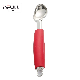  Kitchen Gadget Stainless Steel Ice Cream Scoop Kitchenware with Red Rubber Handle Kitchen Tool