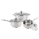  Wholesale Cook Ware 6PCS Stainless Steel Cookware Set Kitchen Appliance Utensils Kitchenware