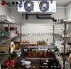  Add-on 5 Tier Cold-Room Shelving Heavy Duty Solid Stainless Steel Wire Kitchen Rack