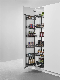  Kitchen Hardware Pull Basket Built-in Cabinet Storage Shelf 6 Tier Adjustable Tall Unit Metal Pantry Rack
