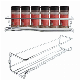  High Quality Metal Self Adhesive Spice Rack for Kitchen