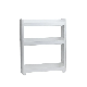  Arrival Movable Kitchen Bathroom Living Room Corner 3-Tier Plastic Storage Holders Racks