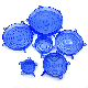 BPA Free Reusable Silicone Food Bowl Covers Flexible Silicone Stretch Lids