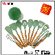  Yangjiang Hot Sell Cookware Kitchen Tools 12 PCS Silicone Nylon Kitchenware