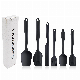  Silicone Spatula Set 6 Pieces Cream All-in-One Spatula Silicone Kitchenware Customized