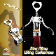  Zinc Alloy Wing Corkscrew Wine Bottle Opener