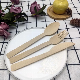 Wholesale Custom Disposable Bamboo Kitchen Spoon Knife Set Fork Cutlery manufacturer