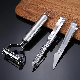  Kitchen Gadgets Stainless Steel 3 in 1 Set Fruit Paring Knife Clip Grater Multifunctional Vegetable Peeler