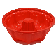  Custom BPA Free Nonstick 9 Inch Silicone Baking Cake Molds Round Flower Bundt Cake Pan