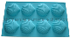 New Design Scallop Shape Baking Cake Mold Silicone Cake Pan