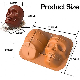  Large 3D Skull Silicone Ice Maker Trays Cake Pan Silicone Gelatin Cakelet Mold Skull Pizza Tin Baking Pan