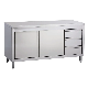  Manufactory Commercial Catering Hotel Kitchen Equipment Appliance Stainless Steel Cabinet Furniture with Drawer and Cupboard