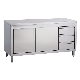  Manufactory Commercial Catering Hotel Kitchen Equipment Appliance Stainless Steel Cabinet Furniture with Drawer and Cupboard