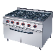 6 Gas Burner with Cabinet (American style burner)