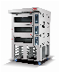  Commercial Stainless Steel 3-Layer 9-Tray Baking Machine Food Machinery Food Bakery Kitchen Equipment for Pizza Bread Cake Electric Baking Deck Oven