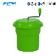 Heavybao Green Plastic Salad Spinner with Crank Handle