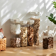  Clear Plastic Container Cereal Storage Bins Cabinet Pantry Organization Kitchen Countertop Box