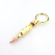 Bullet Shell Shape Bottle Opener Gold Keychain Key Ring Tool Mi23898