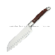  Luxury Stainless Steel Laguiole Chef Knife with Pakka Wood Handle (SE-112)