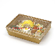 Kraft Paper Waterproof Food Container Disposable Lunch Fast Food Container