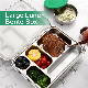  Oumego Kitchen Amazon 304 Stackable Bento Lunch Boxes Food Containers 2 5 Compart Stainless Steel Lunch Box Kids