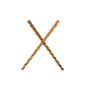  Disposable 23cm Tensoge Bamboo Long Chopstick Without Knot