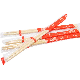  OPP Bag with Twins Disposable Bamboo Chopsticks for Chinese Restaurant