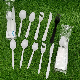 Biodegradable Cornstarch Cutlery Set Black Color 6&7inch manufacturer