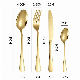  24 PCS Gift Box Small MOQ Hot Selling Wholesale Gold Cutlery Set