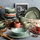  Best Seller Handcrafted Organic Stoneware Reactive Glaze Dinnerware Sets