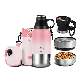  Portable Dog Water Bottle Dog Bowls Stainless Steel Insulated Outdoor Travel.