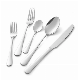  Bulk Metal Dinnerware Knife Fork Spoon Stainless Steel Cutlery Set