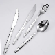  Silverware Tableware Simple Knife Fork Spoon Dinnerware Stainless Steel Cutlery