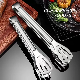  304 Stainless Steel Multipurpose Kitchen Food Tongs BBQ Steak Clip